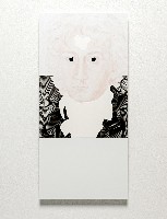 Bernadet ten Hove: François Gérard, 2013. Naar Antoine-Jean Gros (1790), acryl, lakverf en vilt op aluminium 73,5 x 35 x 2 cm.
PHŒBUS•Rotterdam